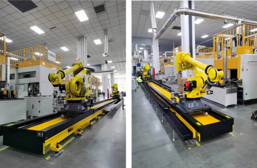 Automatic assembly line equipment components